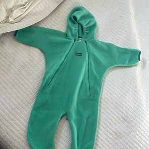 Patagonia 12M fleece bunting